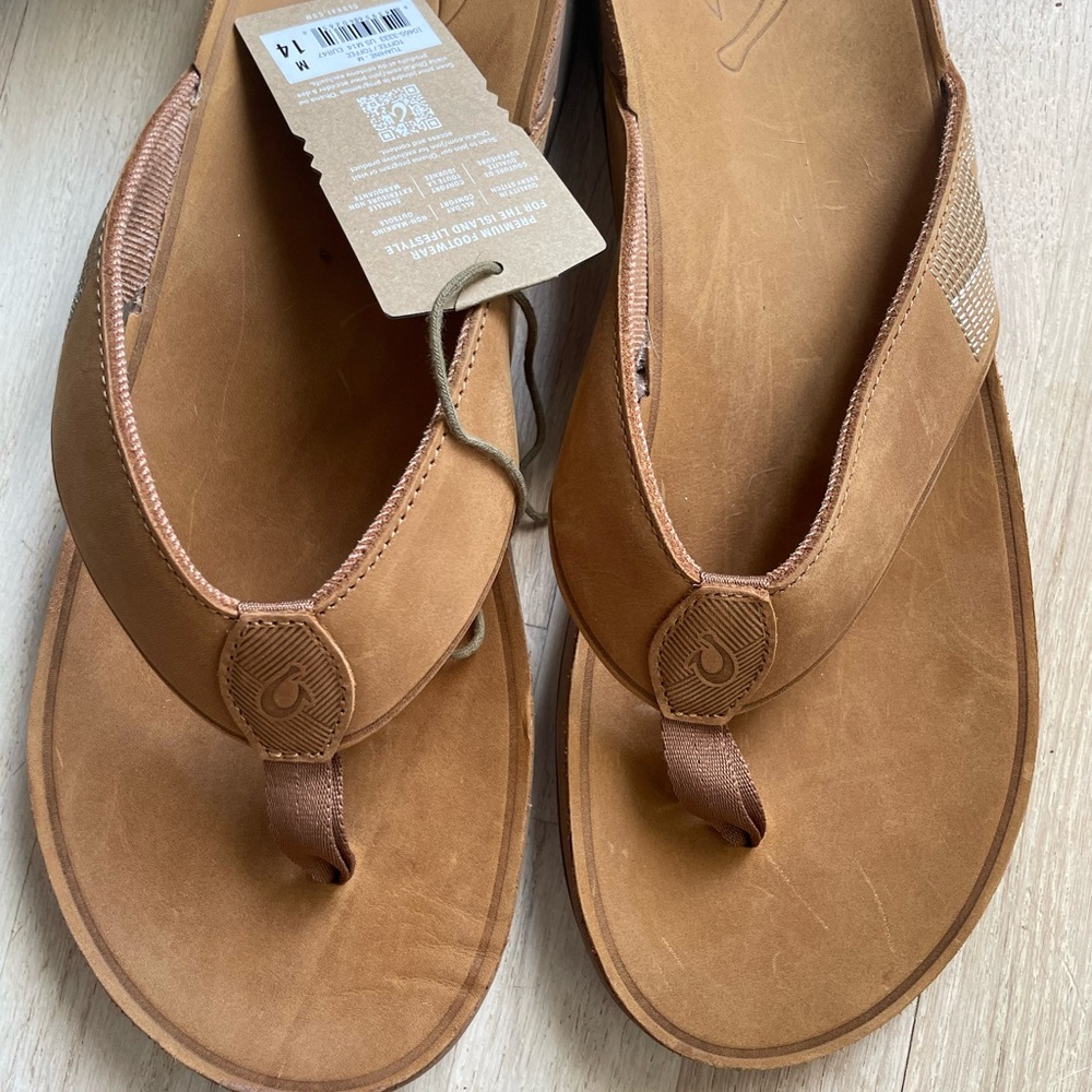Olukai Tuahine in toffee